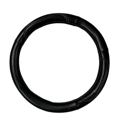 Steering Wheel Cover Black Universal Fit for Grip