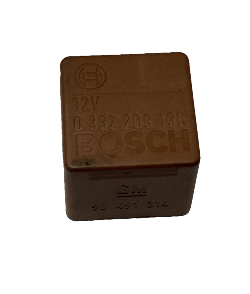 2004 Saab 9-3 Bosch Multi-Functional Relay OEM 0 332 209 136, 90 491 314