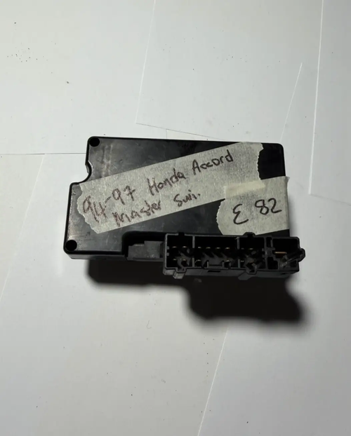 1994 1995 1996 1997 Honda Accord Master Power Window Switch Front Left Black by Unbranded