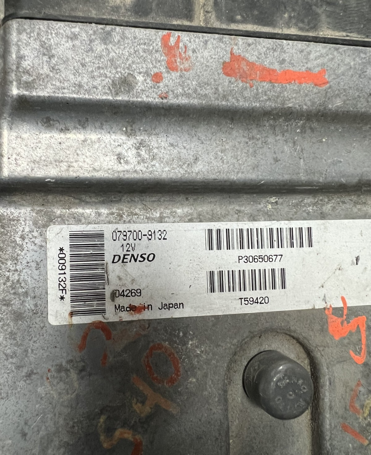 2004-2006 Volvo S40 Engine Control Module ECM ECU OEM 079700-9132, 30650677
