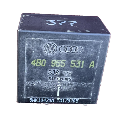 Wiper Relay 4B0 955 531 A, 5WK10430A 12V fits Volkswagen Audi Jetta Golf