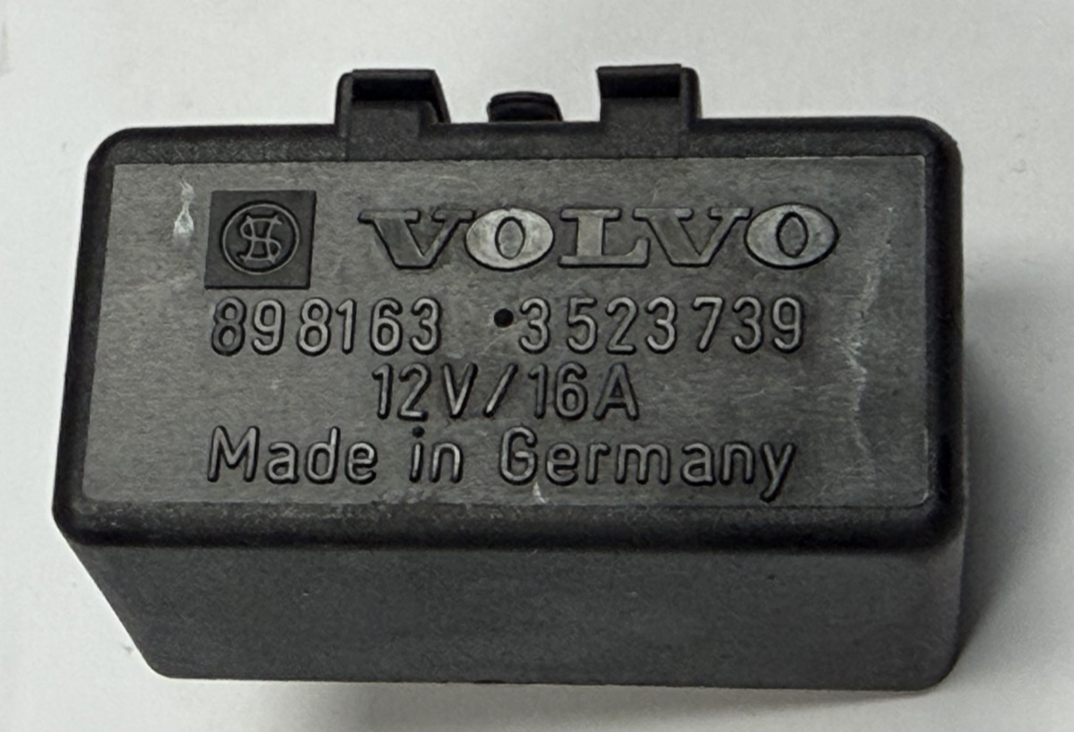 Volvo 740 760 780 940 Central Locking Relay 12V 16A 898163, 3523739