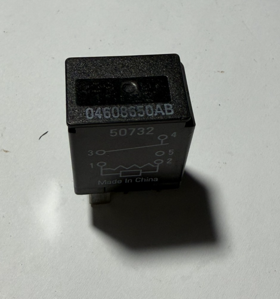 Multifunctional Relay 04608650AB Black for Chrysler Jeep Dodge