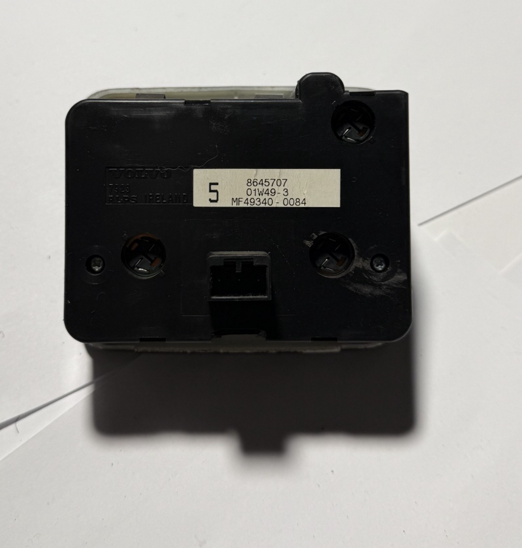 99 00 01 02 03 Volvo S80 Headlight Head Light Switch 8645707, MF49340-0084