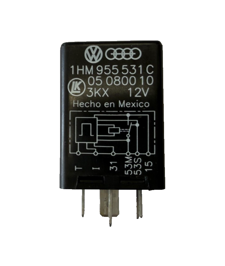 1993-1999 Volkswagen VW Jetta Intermittent Wiper Relay 12V #196 1HM 955 531 C by Volkswagen Audi