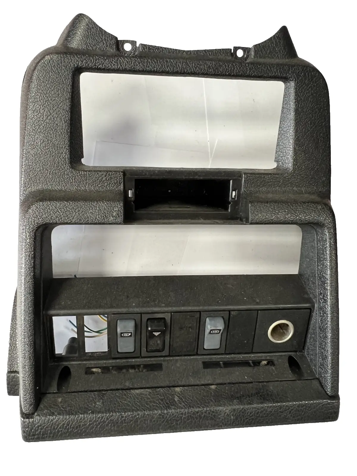 Center Dash Console with Pad and Switches fits Volvo 240 Black by Volvo