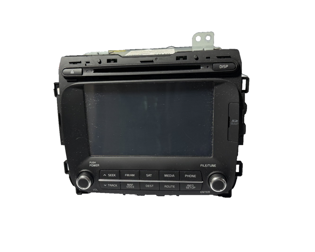 2014-2016 Kia Forte Sedona Radio Receiver CD Player Navigation 96560 A7100WK