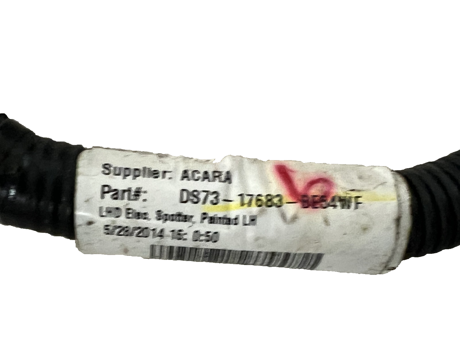 2013-2014 Ford Fusion Side View Power Door Mirror Driver Left LH OEM White