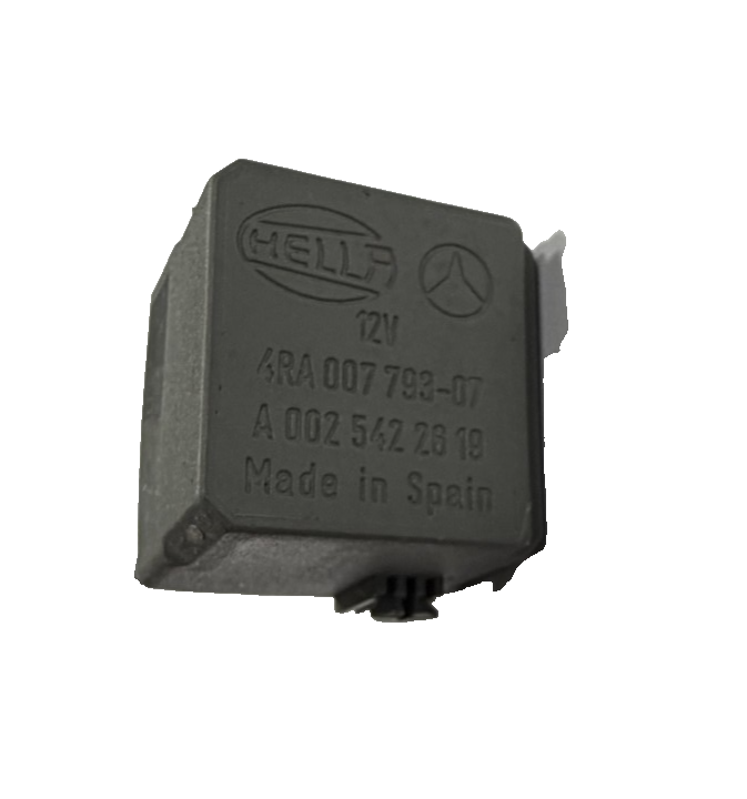 Hella Mercedes-Benz Relay 12V 4RA 007 793 07, A 002 542 26 19 Gray