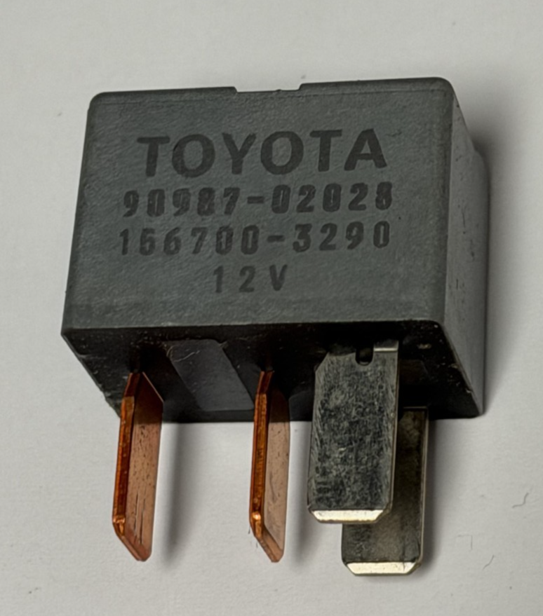 Air Conditioning Clutch AC Relay 12V 90987 02028 fits 2003-2024 Toyota 4Runner