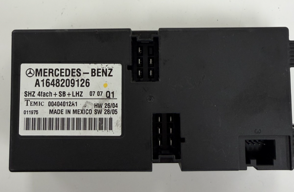 2006-2013 Mercedes ML550 E320 Heated Seat Control Module A1648209126
