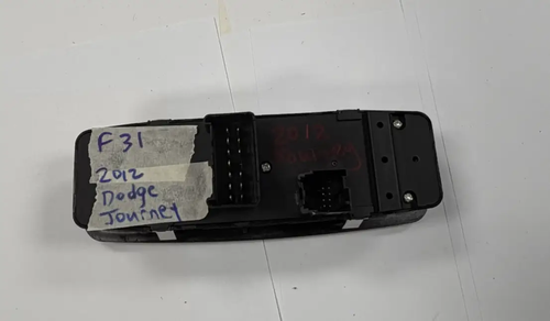 12 2012 Dodge Journey Door Master Power Window Switch Front Left LH Black by Unbranded