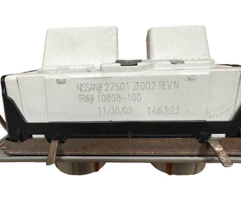 2005-2006 Nissan Quest AC Heater Temp Climate Control Switch OEM 27501 ZF002