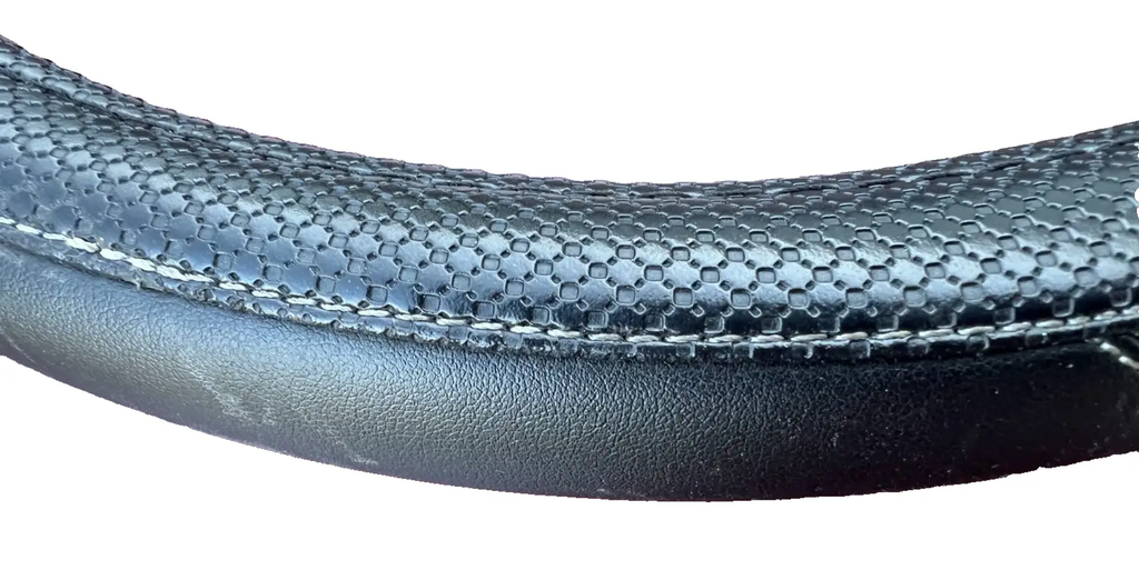 Steering Wheel Cover Black Textured for Steering Wheel Protection, Grip by Unbranded