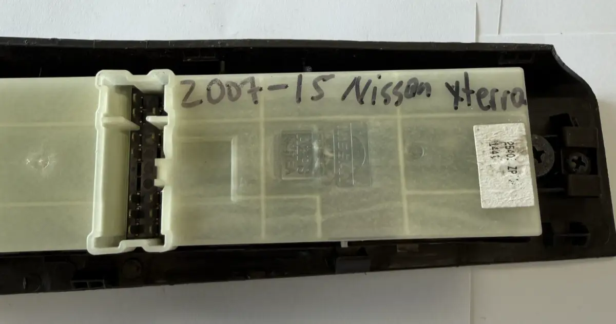 06-21 Nissan Xterra Power Master Window Door Control Switch Left Driver Black by Nissan
