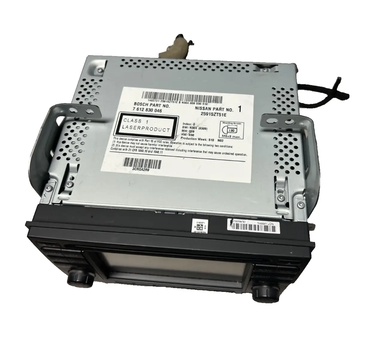 2011-2014 Nissan Juke Stereo AM FM CD GPS Navigation Radio Receiver 25915 ZT51E by Nissan