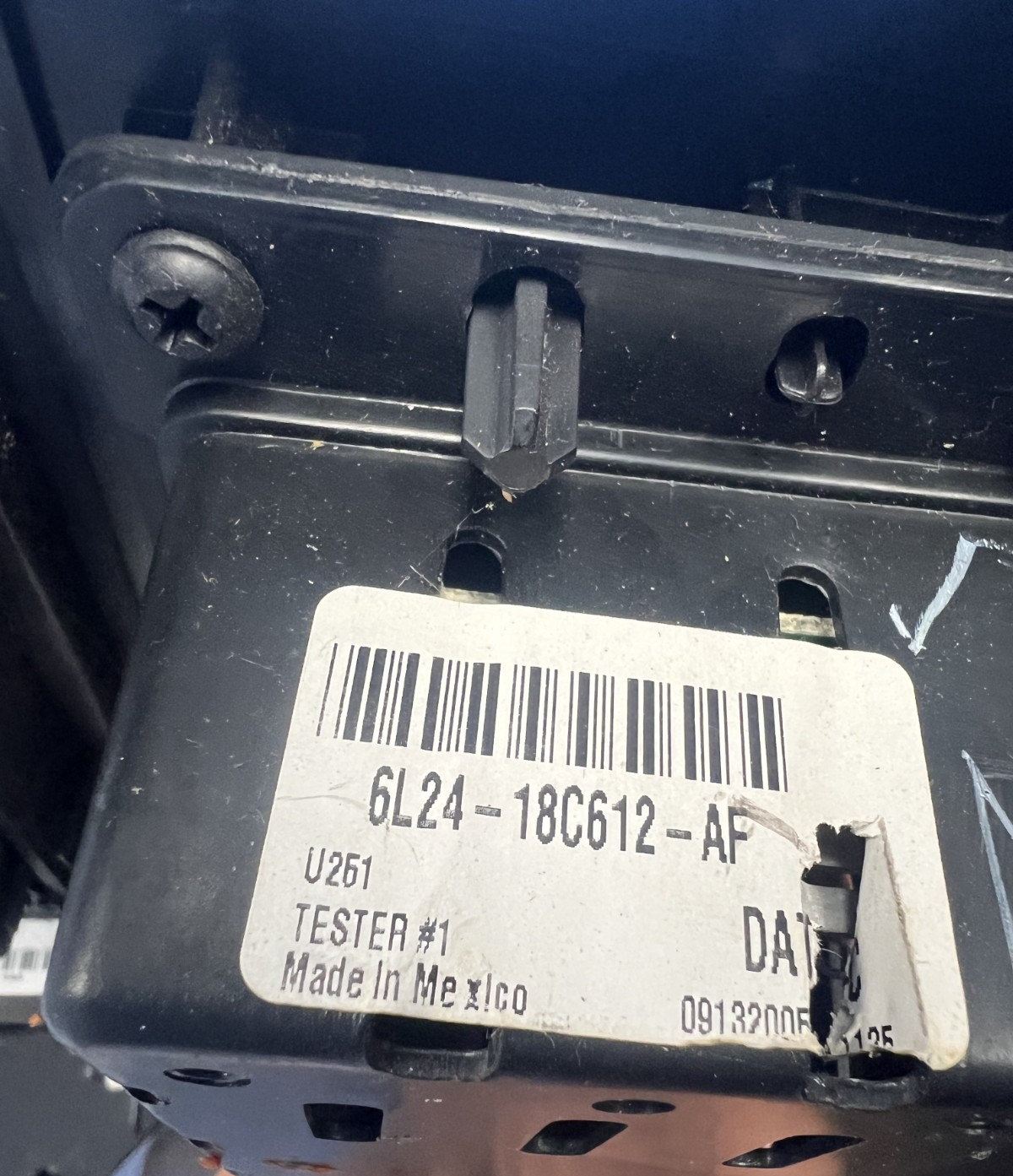 2006-2010 Ford Explorer AC Heater Climate Control Trim Panel 6L24 18C612 AF