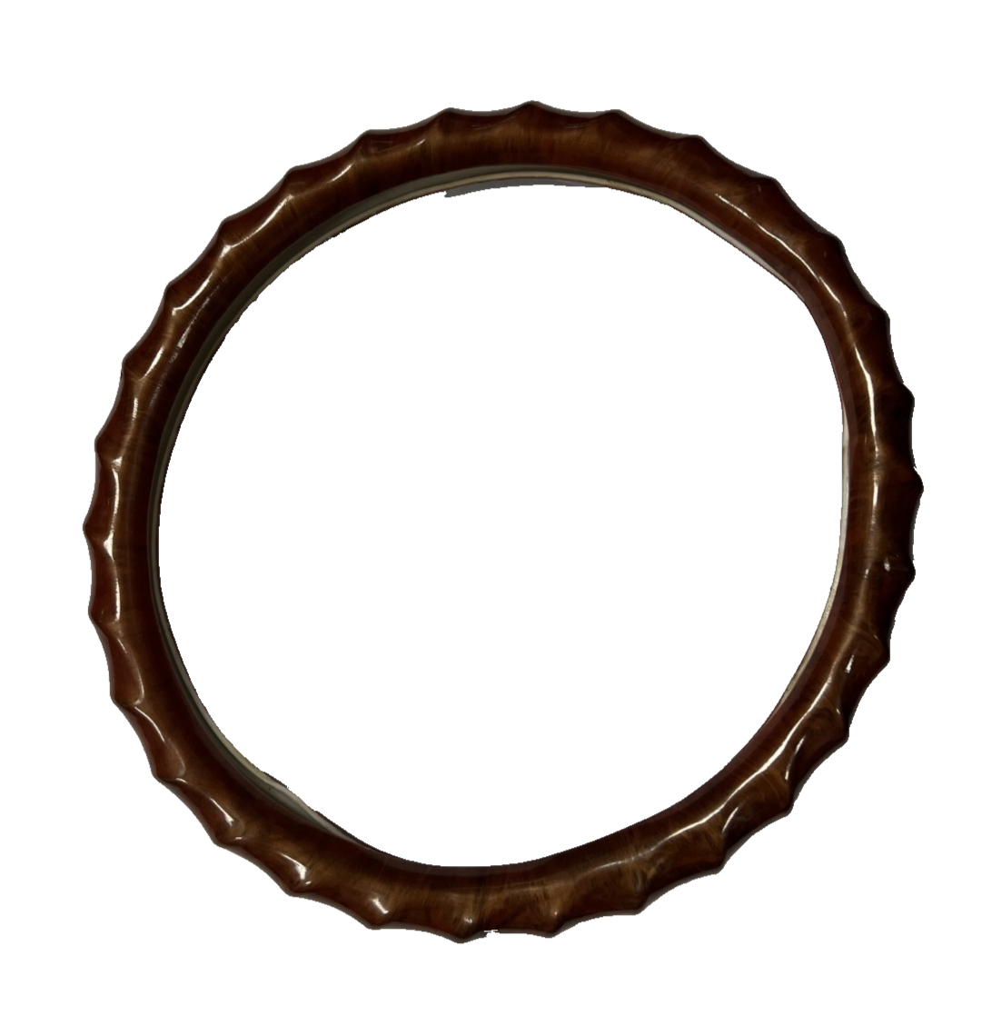 Steering Wheel Cover Burlwood Grip Brown for Steering Wheel Protection