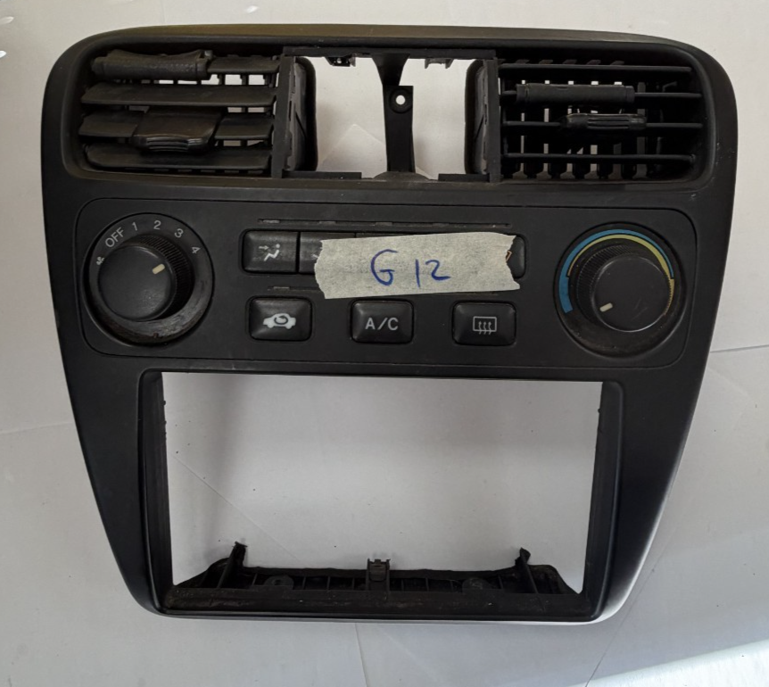 98-02 Honda Accord AC Heater Climate Control Switch Vents Bezel Trim Assembly