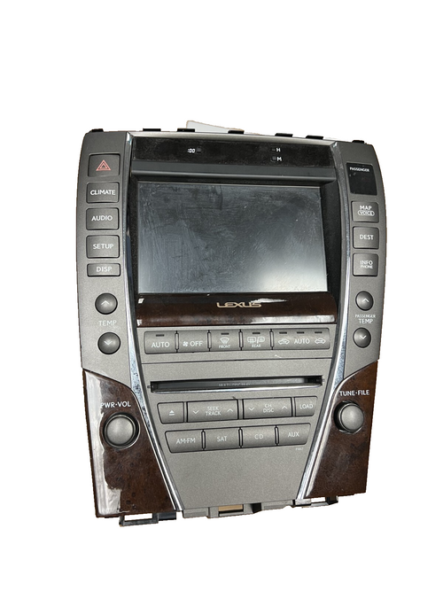 2010-2012 Lexus ES350 Navigation Radio Receiver Display Screen GPS 86431-33010