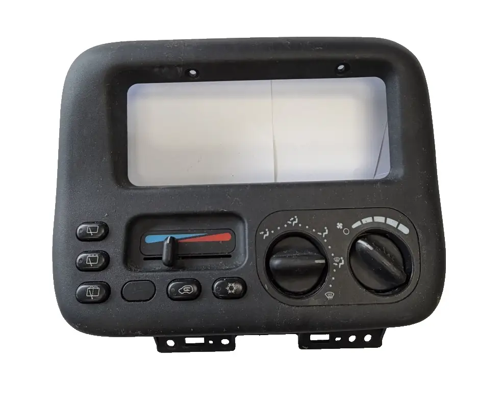 1996-2000 Dodge Caravan AC Heater Climate Control Bezel P04677981AB Black by Chrysler