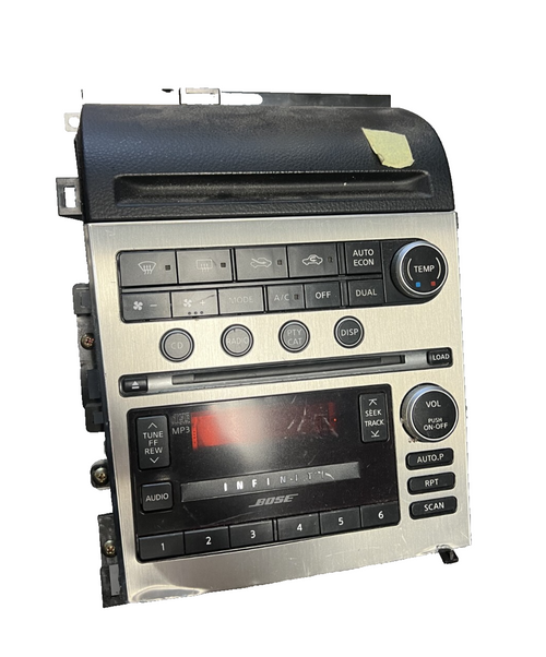 05 06 Infiniti G35 6 CD MP3 Player Changer AC Climate Control OEM 28185 AC705