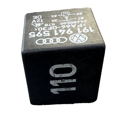 Volkswagen Jetta Golf GTI Cabrio Passat B4 Foglight Fog Light Relay 191 941 595
