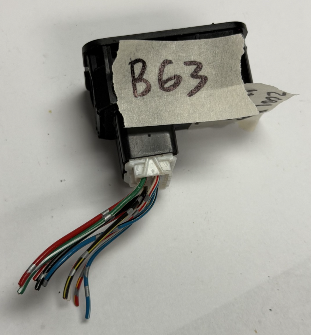 Side Mirror Control Switch Button 1071T Black fits 01 02 03 04 05 Honda Civic