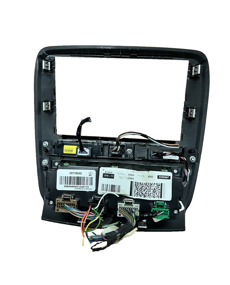2008-2012 Buick Enclave AC Heater Temperature Climate Control Bezel Trim OEM