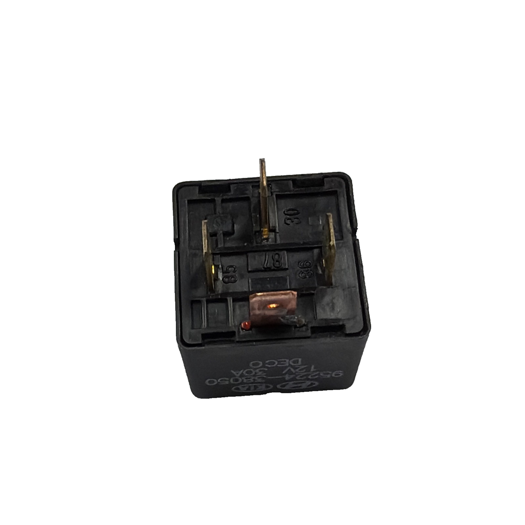 2006-2012 Hyundai Santa Fe Multi-Use 4-Pin Relay 12V 30A 95224 38050 Black