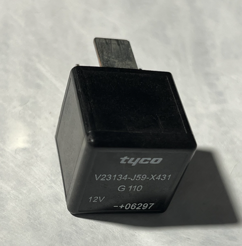 Tyco 4 Pin Multi-Purpose Control Relay V23134 J59 X431 for Mazda Black