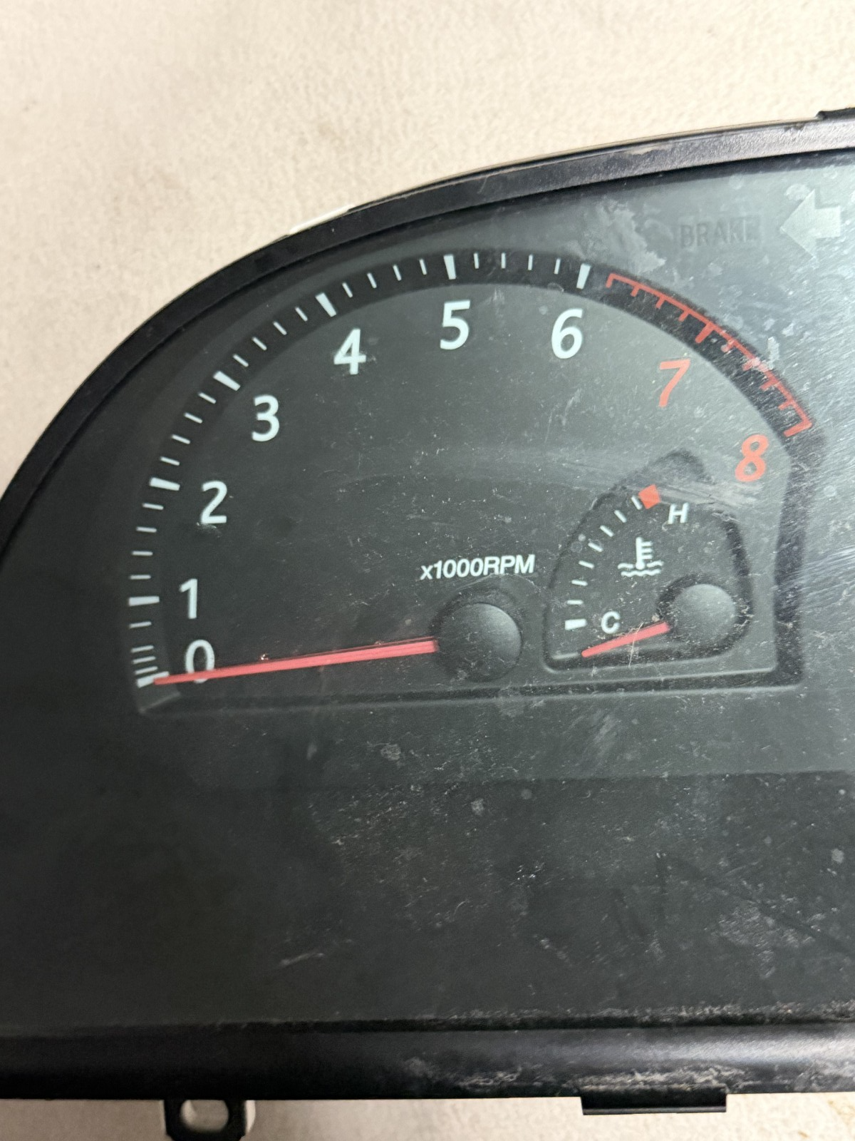 2002-2004 Toyota Camry AT Speedometer Instrument Cluster 83800 06640 00
