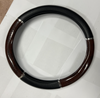 Universal Steering Wheel Cover Black Dark Brown for Steering Wheel Protection
