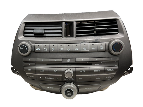 08 09 10 11 12 Honda Accord AM FM CD Player Radio Receiver 77260TA0A001