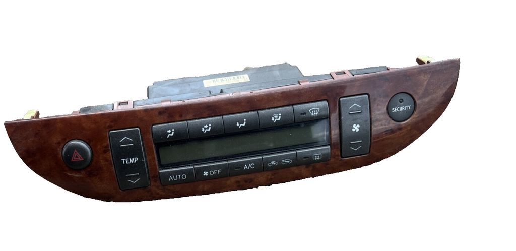 2002-2006 Toyota Camry AC Heater Temperature Climate Control OEM Woodgrain