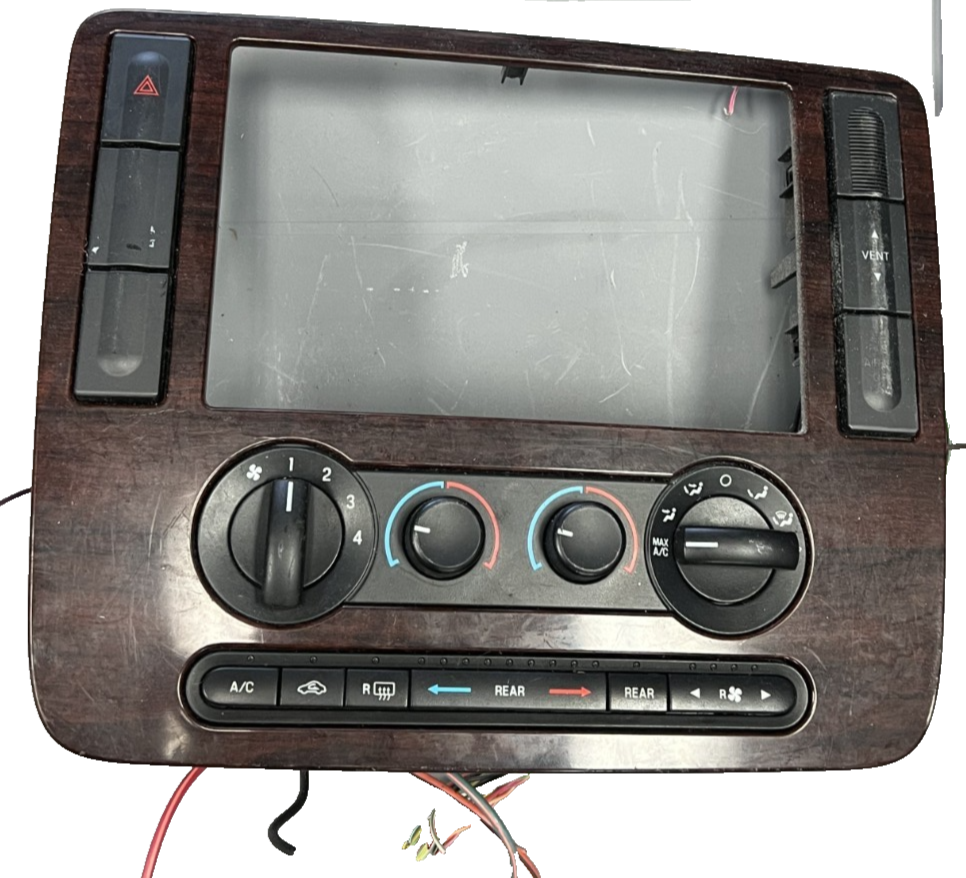 2004-2007 Ford Freestar AC Heater Climate Temperature Control Bezel Trim