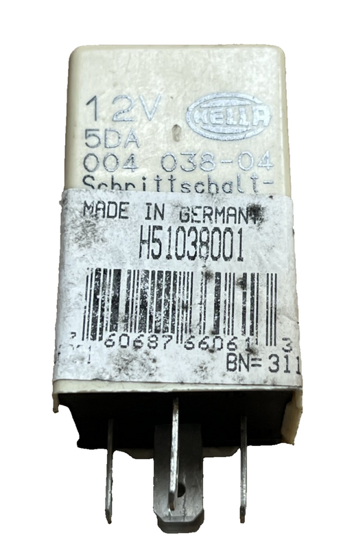 Hella Overdrive Relay 5DA 004 038-04 fits 1985-1995 Volvo 240, 244, 245