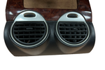 2003-2008 GMC Envoy Denali Radio Bezel Vent Trim with AC Vents OEM 15115678
