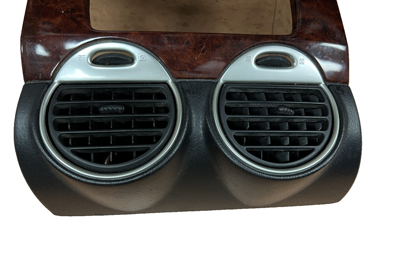 2003-2008 GMC Envoy Denali Radio Bezel Vent Trim with AC Vents OEM 15115678