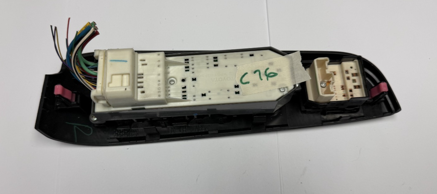 2012-2014 Toyota Camry Master Window Switch Left Driver 74232 06360, 74232 06370