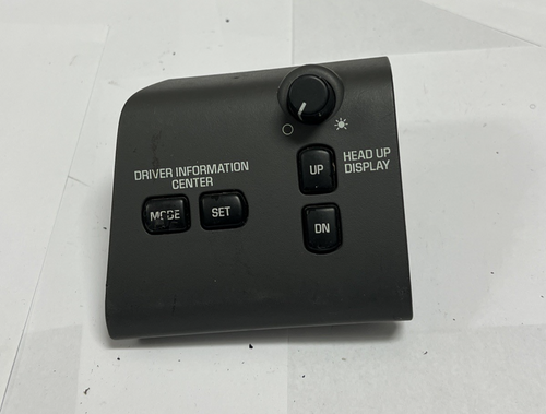 02 03 04 05 Buick Rendezvous Driver Info Heads Up Display Switch OEM 12199185