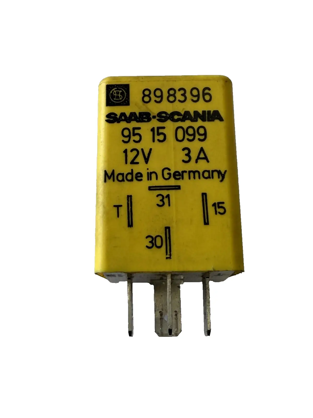 1990-1993 Classic Saab 900 Interior Light Timer Relay 12V 89 83 96, 95 15 099 by Saab