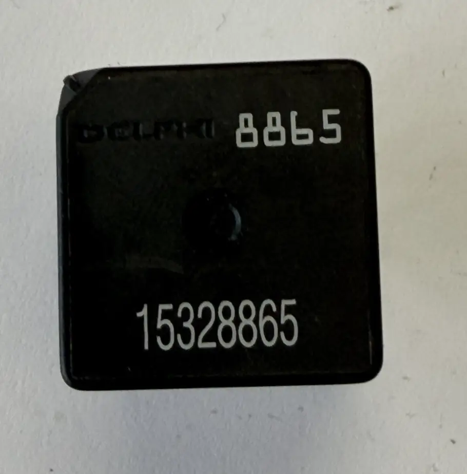 Delphi 5 Pin Relay 15328865 Black fits 07-14 Chevrolet Avalanche by Delphi