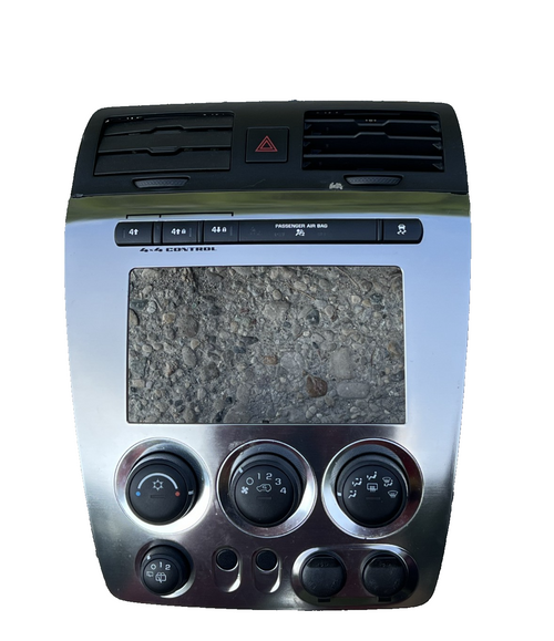 2006-2010 Hummer H3 AC Heater Temperature Climate Control Bezel Trim OEM