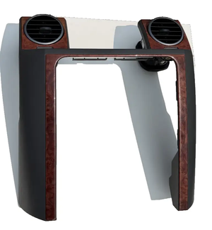 2007 Discovery 3 Dashboard Air Vent Centre Surround Woodgrain FAE500012XXX