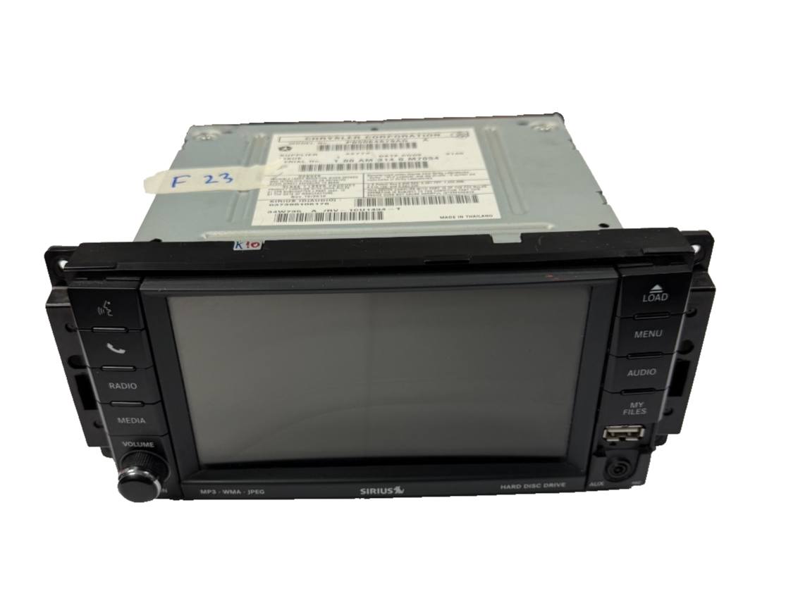 AM FM CD Player Radio Receiver 05064879AG fits 2008-2011 Chrysler Town & Country