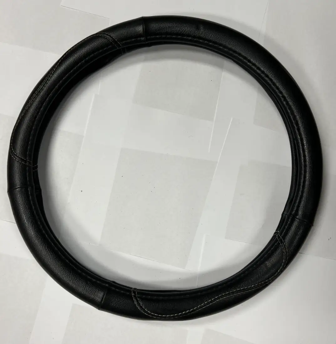 Steering Wheel Cover Black Universal Fit for Steering Wheel Protection by Unbranded
