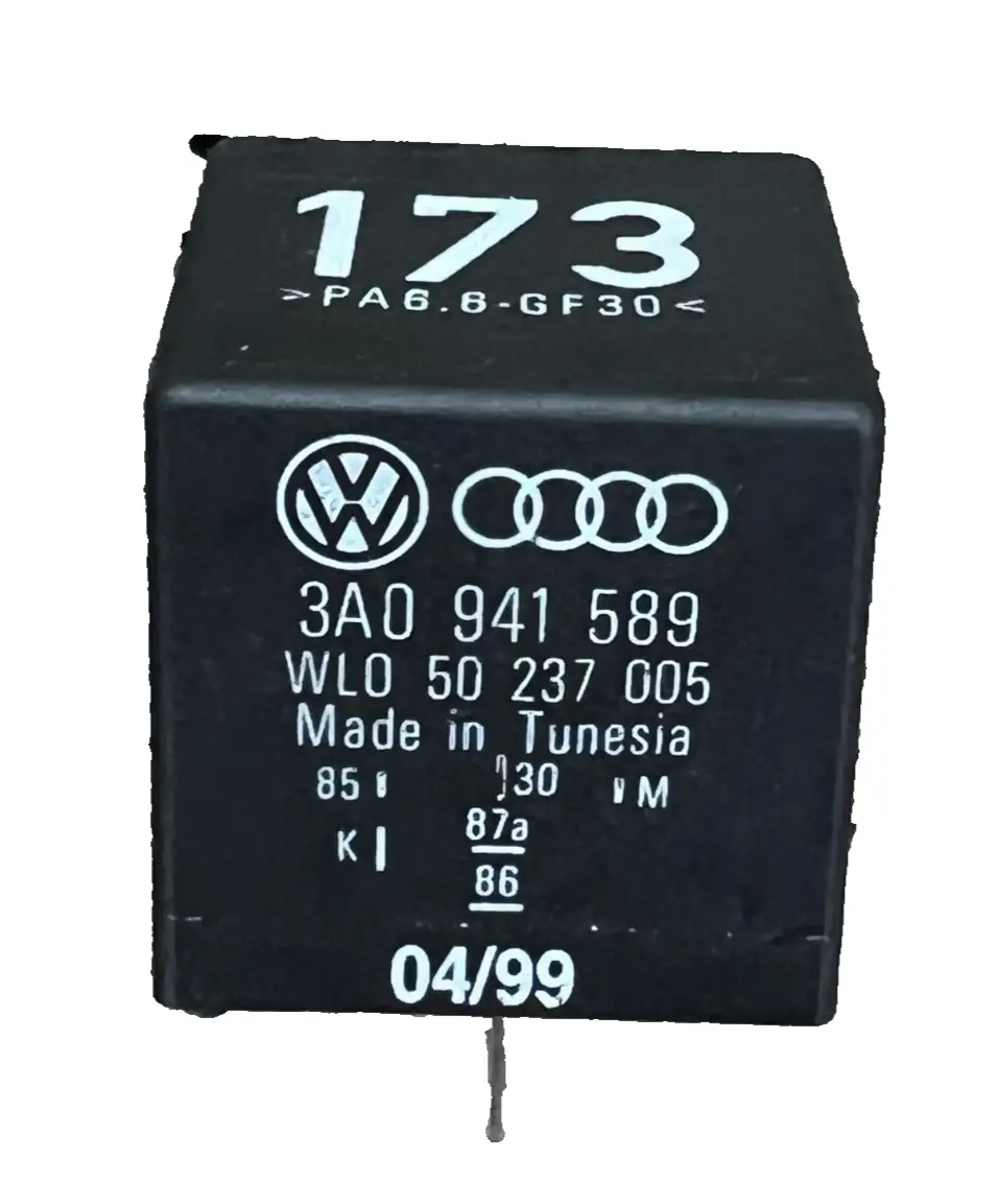 Daytime Running Lights Relay 3A0 941 589 fits 99 00 01 02 Volkswagen Cabrio by Audi Volkswagen