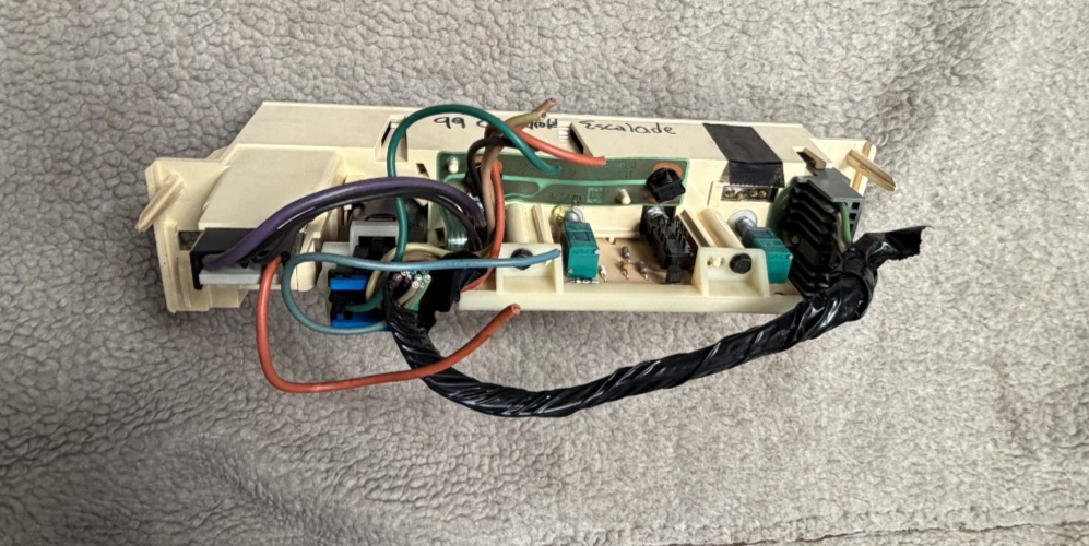 1996-1999 Chevrolet Tahoe AC Heater Climate Temperature Control Switch