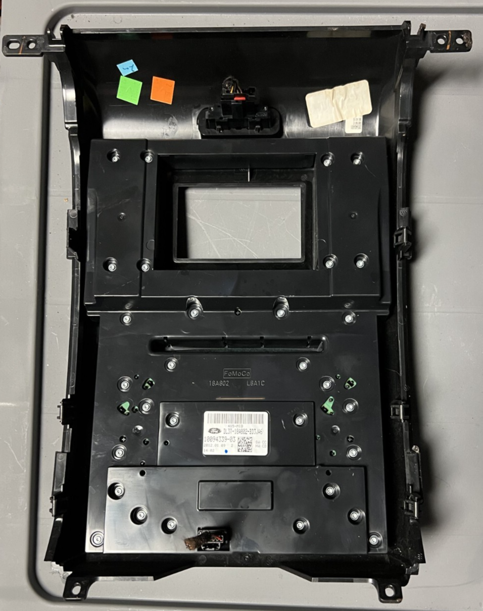 2013 2014 Ford F150 Radio Trim Bezel Surround Climate Switch DL3T-18A802-BD3JA6